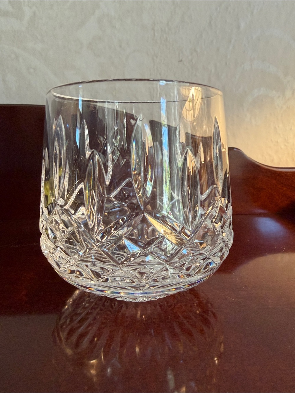 Vintage Waterford Crystal Rocks Glass / double old fashioned